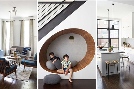 Kiến trúc Frederick Tang đã thiết kế việc cải tạo một ngôi nhà ở Brooklyn