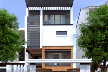 THIẾT KẾ NHÀ PHỐ : 12 MẪU 3 TẦNG ĐẸP 2018