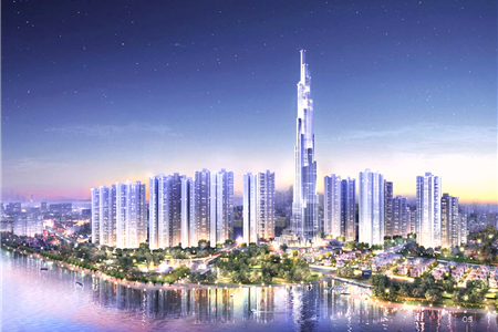 LANDMARK 81 - VỊ TRÍ 14 TRONG 16 TÒA NHÀ CAO NHẤT THẾ GIỚI .