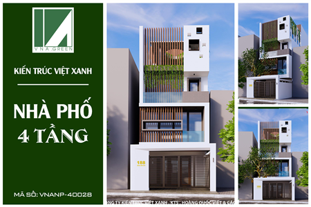 Nhà Ống 4 Tầng VNANP 40028