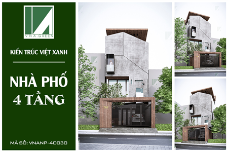 Nhà Ống 4 Tầng VNANP 20030